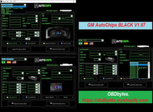 Carica l'immagine nel visualizzatore di Gallery, GM AutoChips BLACK V1.87 - OBDbytes for Car Chip Tuning