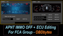 Carica l'immagine nel visualizzatore di Gallery, FCA APNT IMMO OFF + ECU Editing Software - OBDbytes for Car Chip Tuning