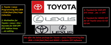 Carica l'immagine nel visualizzatore di Gallery, Toyota + Lexus and many other brands Stock files (bin and CUW Flash) files and Systems Editors Software - OBDbytes for Car Chip Tuning