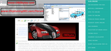 Carica l'immagine nel visualizzatore di Gallery, Automotive software and manuals interface with OBDbytes branding.