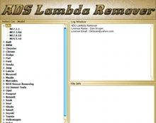 Carica l'immagine nel visualizzatore di Gallery, Car's ECU tuning interface showcasing ADS Lambda Remover software.