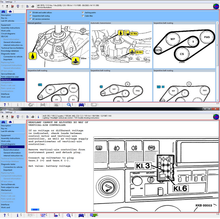 Carica l'immagine nel visualizzatore di Gallery, Car diagnostics software with repair, service manuals, wiring diagrams, and calibration files, ECU informational package shown on screen.