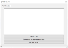 Carica l'immagine nel visualizzatore di Gallery, Important software update interface for HPT file conversion.