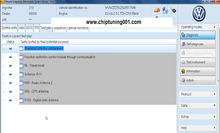 Carica l'immagine nel visualizzatore di Gallery, J2534 Pass Thru Software interface showing diagnostic options for vehicle infotainment system.