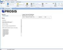 Carica l'immagine nel visualizzatore di Gallery, VOLVO Full Package software and manuals featuring PROSIS interface on screen.