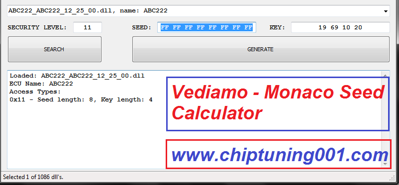 Mercedes Benz + Smart Calculators + Activators Seed Key Calc for DAS X ...