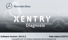 Carica l'immagine nel visualizzatore di Gallery, Mercedes-Benz Xentry Diagnostic Software Screen for Vehicle Diagnostics