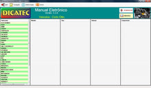 Carica l'immagine nel visualizzatore di Gallery, Automotive PRO GIGA software interface displaying car brands and menu options.