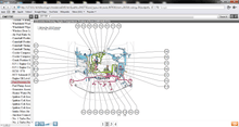 將圖片載入圖庫檢視器 Automotive engine compartment diagram from EWD viewer showing parts location and routing.