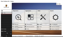 Carica l'immagine nel visualizzatore di Gallery, Porsche Piwis 3 V40.00 software interface for diagnostics and programming.
