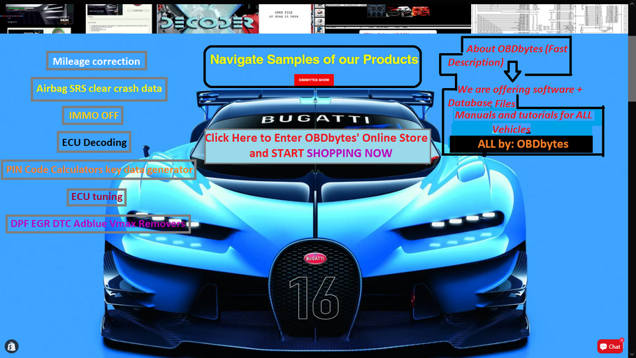 OBDbytes Promotional List + Remote Installation