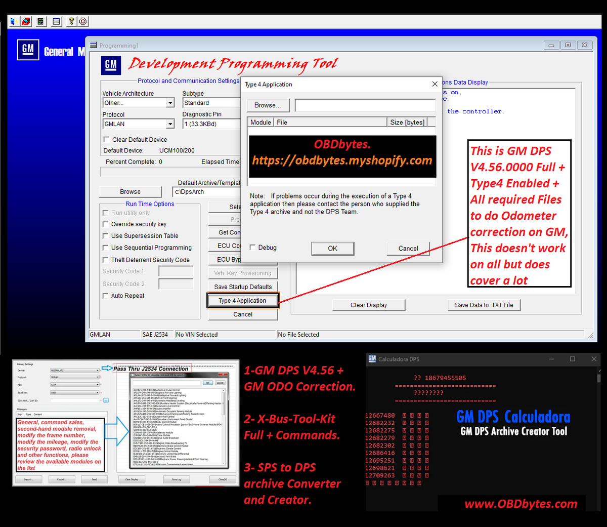 GM Programming and Calculator tools – OBDbytes for Car Chip Tuning