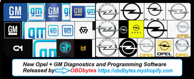 GM Diagnostics and Reprogramming Software Package 2025 - OBDbytes for Car Chip Tuning