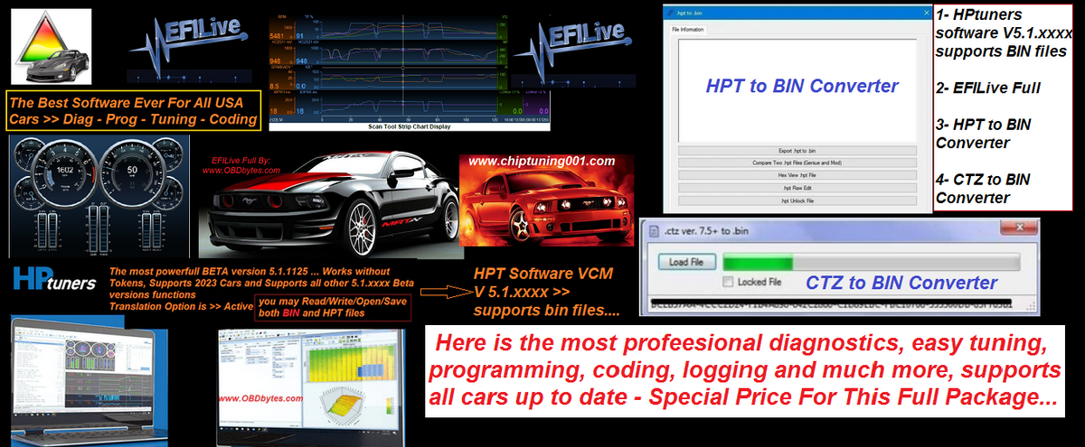 Professional Diagnostics, Coding, Programming, Reprogramming software 