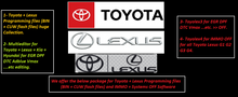 Загрузить изображение в средство просмотра галереи, Toyota + Lexus and many other brands Stock files (bin and CUW Flash) files and Systems Editors Software
