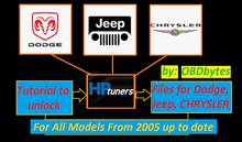Загрузить изображение в средство просмотра галереи, (Dodge Jeep CHRYSLER) HPT Files  UnLocking in Simple 4 STEPS
