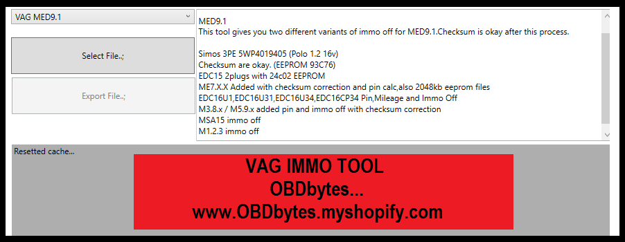 VAG IMMO + ECU TOOL