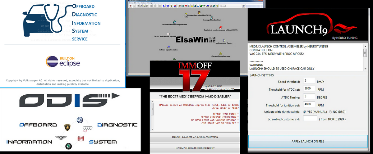 VAG cars Diagnostic + Reprogramming + Coding Software and Manuals (Ful ...