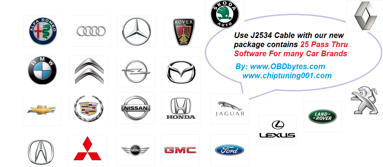 most important (J2534 pass thru Software) for cars Diagnostic and Programming